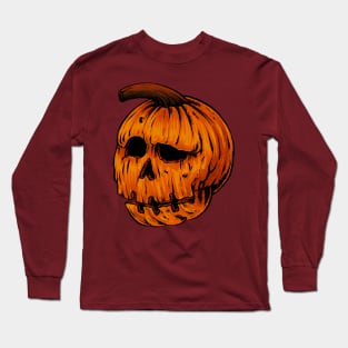 Pumpkin Head Long Sleeve T-Shirt